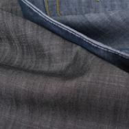 Mercerized Tencel weft denim